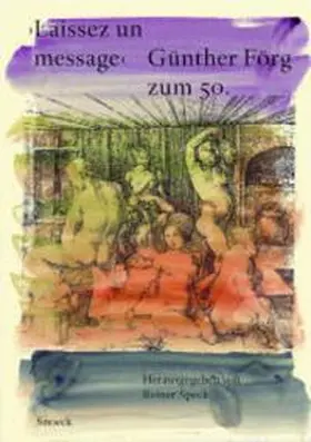 Speck / Gachnang / Loers |  Günther Förg: Laissez un message | Buch |  Sack Fachmedien