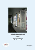 PaX Classic GmbH |  Fenster im Baudenkmal / Fenster im Baudenkmal | Buch |  Sack Fachmedien