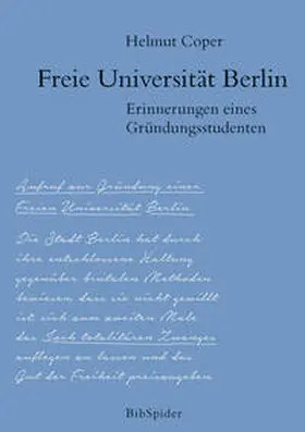 Coper |  Freie Universität Berlin | Buch |  Sack Fachmedien