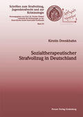 Drenkhahn |  Sozialtherapeutischer Strafvollzug in Deutschland | Buch |  Sack Fachmedien