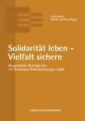 Marks / Steffen |  Solidarität leben - Vielfalt sichern | Buch |  Sack Fachmedien