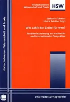 Schwarz / Teichler |  Wer zahlt die Zeche für wen? | Buch |  Sack Fachmedien