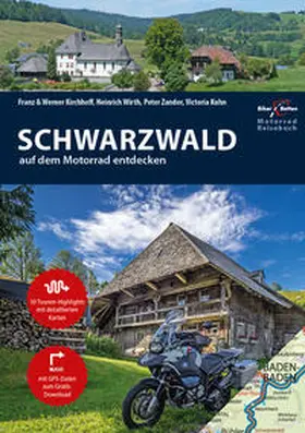 Kirchhoff / Wirth / Zander |  Motorrad Reiseführer Schwarzwald | Buch |  Sack Fachmedien