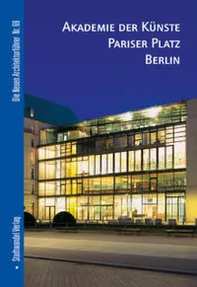 Krüger |  Akademie der Künste | Buch |  Sack Fachmedien