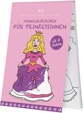 Holtfreter |  Ausmalblöckchen "Prinzessin" | Buch |  Sack Fachmedien