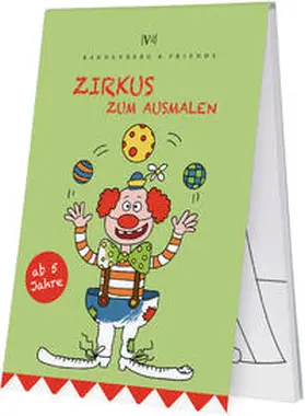 Holtfreter |  Malblöckchen "Zirkus" | Buch |  Sack Fachmedien