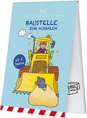  Baustelle zum Ausmalen | Buch |  Sack Fachmedien