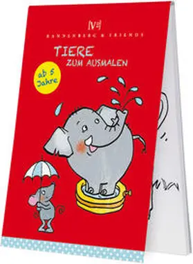  Malblöckchen "Tiere zum Ausmalen" | Buch |  Sack Fachmedien
