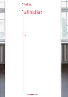 Adair / Gehre |  And I think I like it. | Buch |  Sack Fachmedien