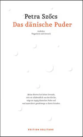 Szöcz |  Das dänische Puder | Buch |  Sack Fachmedien