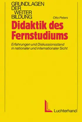 Peters |  Didaktik des Fernstudiums | Buch |  Sack Fachmedien