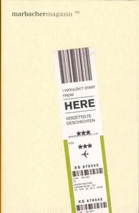 Zischler / Geimer |  I Wouldn’t Start from Here | Buch |  Sack Fachmedien