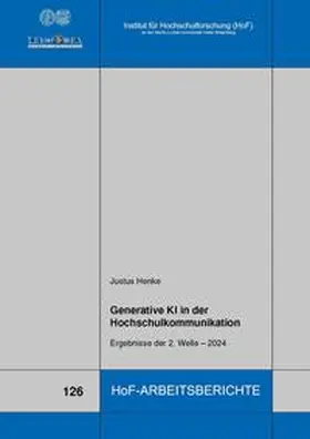 Henke |  Generative KI in der Hochschulkommunikation | Buch |  Sack Fachmedien