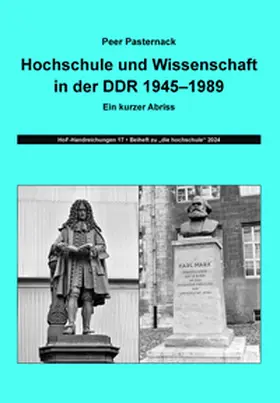 Pasternack |  Hochschule und Wissenschaft in der DDR 1945-1989 | Buch |  Sack Fachmedien