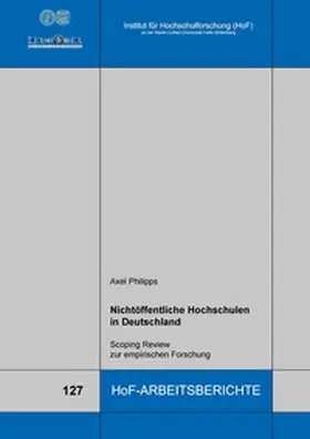 Philipps |  Nichtöffentliche Hochschulen in Deutschland | Buch |  Sack Fachmedien