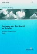 Günter |  Auswege aus der Gewalt an Schulen | Buch |  Sack Fachmedien