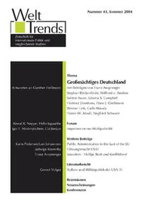  Grossmächtiges Deutschland | Buch |  Sack Fachmedien