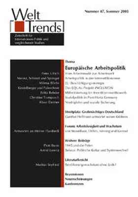  Europäische Arbeitspolitik | Buch |  Sack Fachmedien