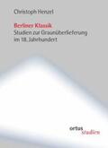 Henzel |  Berliner Klassik | Buch |  Sack Fachmedien