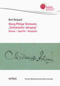Reipsch |  Georg Philipp Telemanns "Sicilianischer Jahrgang" | Buch |  Sack Fachmedien