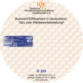  Buslinienfernverkehr in Deutschland - Tabu oder Wettbewerbsbelebung? | Sonstiges |  Sack Fachmedien