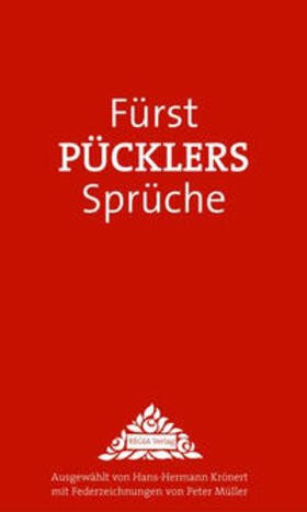 Fürst Pücklers Sprüche | Buch | 978-3-937899-50-3 | sack.de