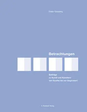 Gleisberg |  Betrachtungen | Buch |  Sack Fachmedien