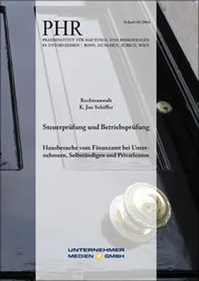 Schiffer |  Steuerprüfung und Betriebsprüfung | Buch |  Sack Fachmedien