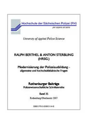 Sterbling / Berthel |  Modernisierung der Polizeiausbildung | Buch |  Sack Fachmedien