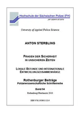 Sterbling |  Fragen der Sicherheit in unsicheren Zeiten | Buch |  Sack Fachmedien