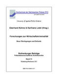 Kühne / Liebl |  Forschungen zur Wirtschaftskriminalität | Buch |  Sack Fachmedien