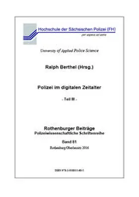 Berthel |  Polizei im digitalen Zeitalter | Buch |  Sack Fachmedien