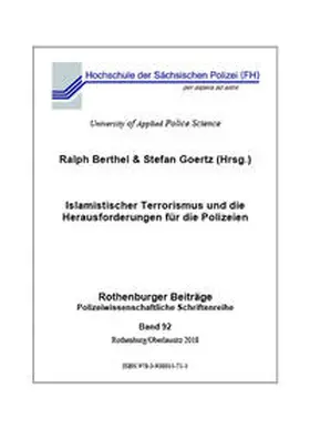 Berthel / Goertz |  Islamistischer Terrorismus und die Herausforderungen für die Polizeien | Buch |  Sack Fachmedien