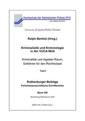 Berthel |  Kriminalistik und Kriminologie in der VUCA-Welt | Buch |  Sack Fachmedien