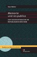 Walter |  Memoria und res publica | Buch |  Sack Fachmedien