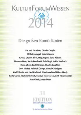 Dr.-Ing.-Hans-Joachim-Lenz-Stiftung |  KulturForumWissen 2014 | Buch |  Sack Fachmedien