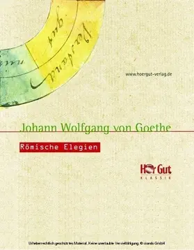 Goethe | Römische Elegien | E-Book | www.sack.de