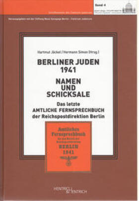 Jäckel / Hermann | Berliner Juden 1941-Namen u.Schicksale | Buch | 978-3-938485-42-2 | sack.de