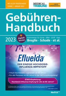 Broglie / Pransche-Schade / Pranschke-Schade |  Gebühren-Handbuch 2023 | Buch |  Sack Fachmedien