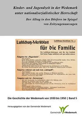 Paehr / Stöber / Gemeinde Wedemark |  Kinder- und Jugendzeit in der Wedemark unter nationalsozialistischer Herrschaft | Buch |  Sack Fachmedien