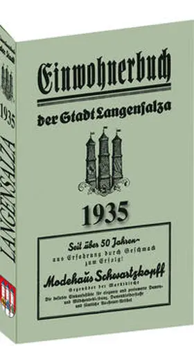 Rockstuhl |  Adreßbuch /Einwohnerbuch der Stadt Langensalza 1935 | Buch |  Sack Fachmedien
