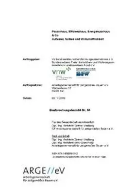 Walberg / Gniechwitz |  Passivhaus, Effizienzhaus, Energiesparhaus & Co | Buch |  Sack Fachmedien
