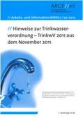 Walberg / Budesheim / Hemmersbach |  Hinweise zur Trinkwasserverordnung | Buch |  Sack Fachmedien