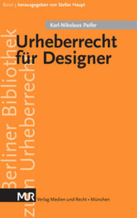 Peifer | Urheberrecht für Designer | Buch | 978-3-939438-04-5 | sack.de