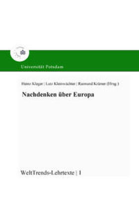 Kleger / Kleinwächter / Krämer |  Nachdenken über Europa | Buch |  Sack Fachmedien
