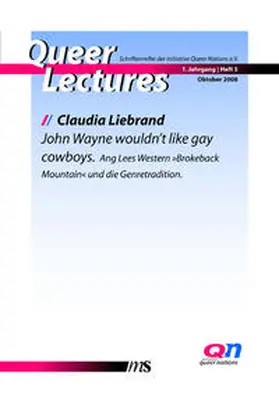 Liebrand / Eggeling |  'John Wayne wouldn't like gay cowboys.' | Buch |  Sack Fachmedien