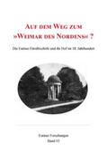 Auge / Scharrenberg |  Auf dem Weg zum »Weimar des Nordens«? | Buch |  Sack Fachmedien