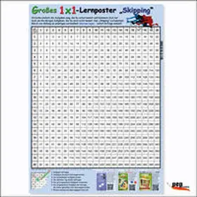 Neumann |  Großes 1x1-Lernposter "Skipping" | Sonstiges |  Sack Fachmedien