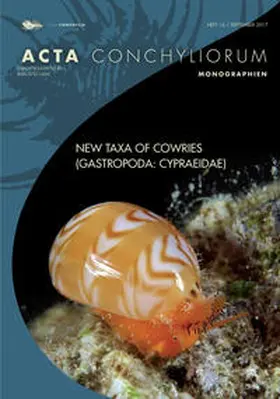  New Taxa of Cowries (Gastopoda: Cypraeidae) | Buch |  Sack Fachmedien