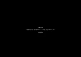 Mer |  TO BE O OR TO BE T THAT IS THE ARCHITECTURE | eBook | Sack Fachmedien
